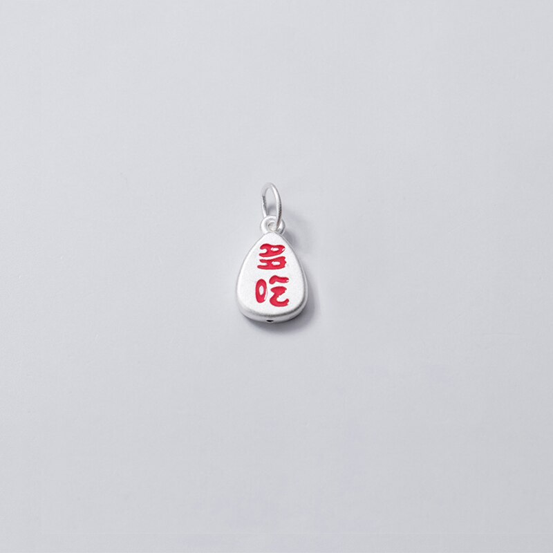 Meetsoft bietet trendige anhänger aus sterlingsilber mit wassermotiven und chinesischen schriftzeichen – ein besonderes accessoire für selbstgemachte halsketten.: Ursprünglich Titel