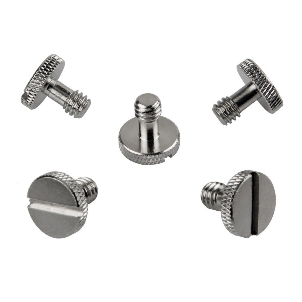NICEYRIG – vis de plate-forme pour appareil Photo DSLR, 1/4 ", 1/4", 14 accessoires pour Studio Photo, en alliage d'aluminium (5 pièces par paquet)