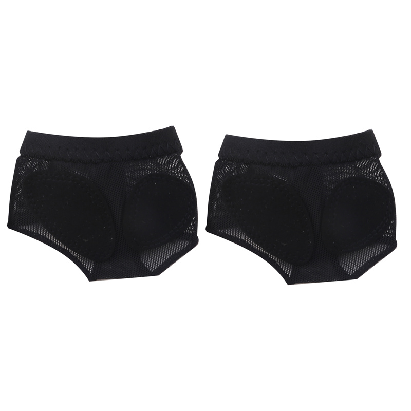 Belly Ballet Toe Practice Shoe Foot Thongs Half Sole Footundeez for Modern Dance Socks Sandal Step Gym Shoes: black