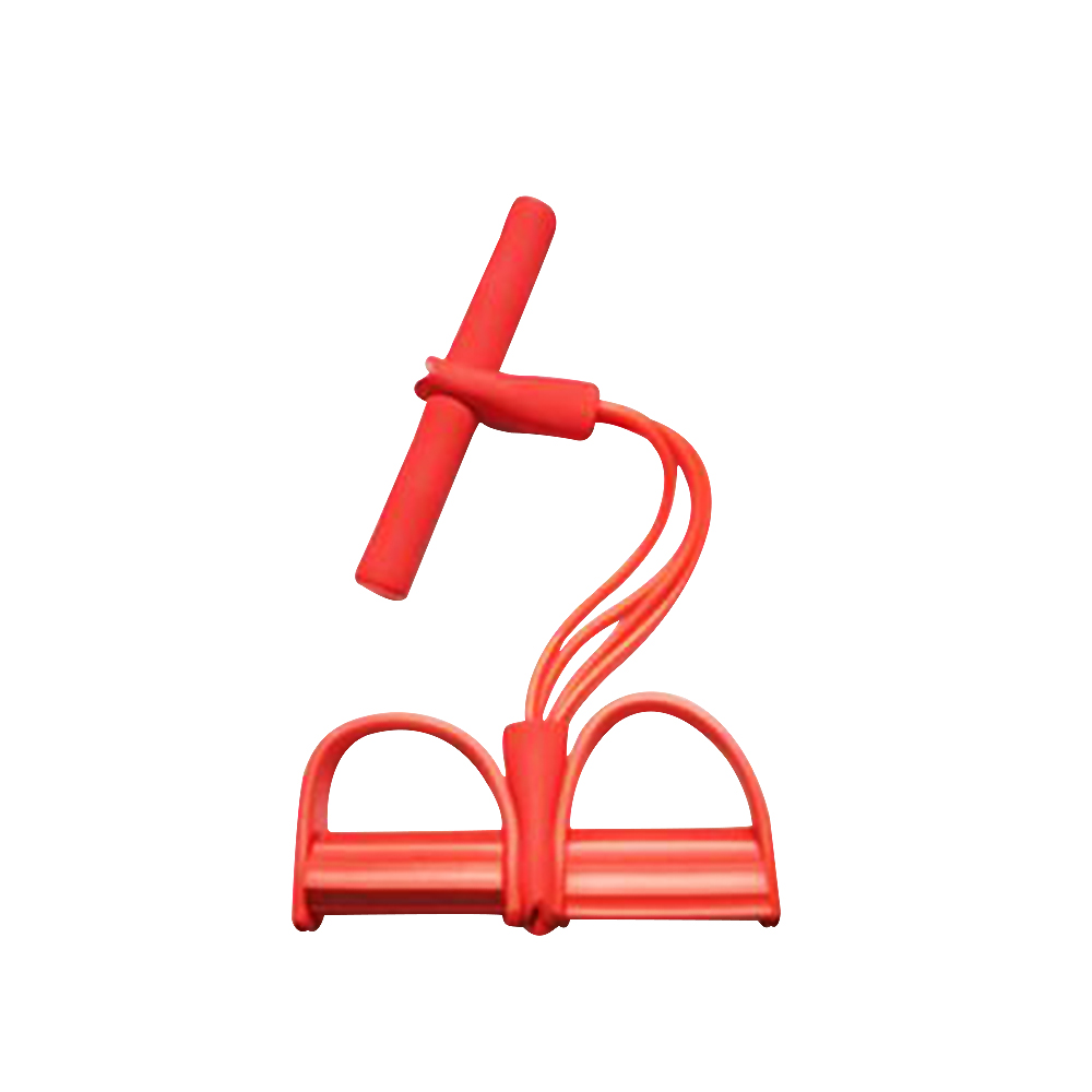 Multi-funcional ajustable Push-pull cuerda 4-strand Sit-up tensor Fitness accesorios 0: 3