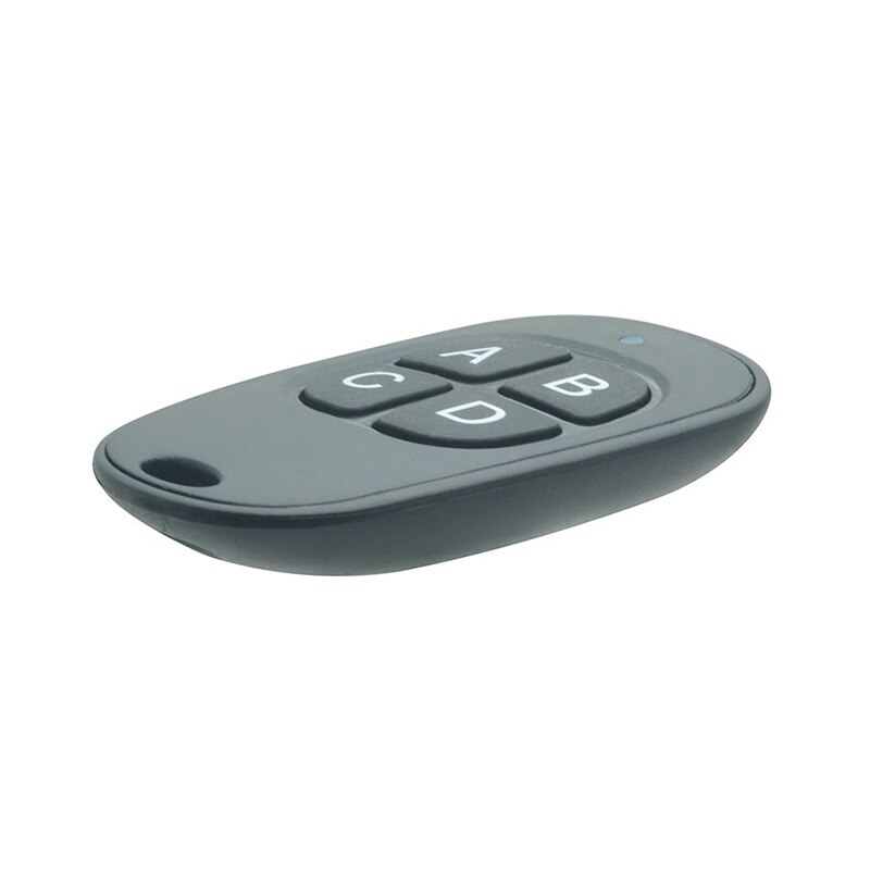 ABCD – porte-clé télécommande sans fil 433Mhz, 4 touches, Module récepteur émetteur RF, porte de clonage électrique, porte de Garage pour la maison