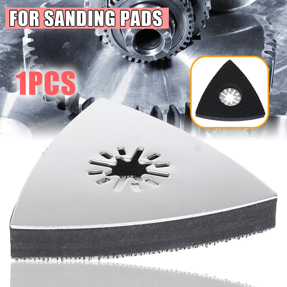 1pc 80mm Sanding Pads Triangular Polishing Sanding Pad Abrasive Tools Oscillating Multi Tool for Multimaster