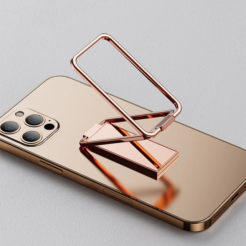 Telefoon Ring Houder Voor Iphone Pro Xiaomi Vinger Kickstand 360 Graden Rotatie Metalen Mobiele Telefoon Ring Grip Opvouwbare Mobiele Telefoon Standaard