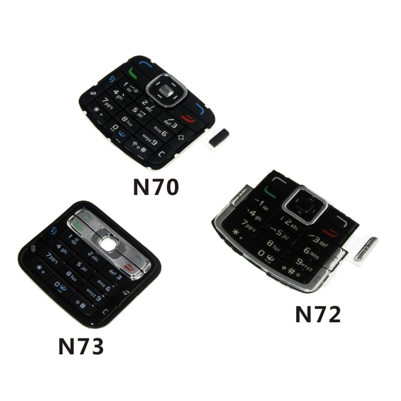 N70 Toetsenbord Voor Nokia N72 N73 Mobiele Telefoonnummer Toetsen Toetsenbord