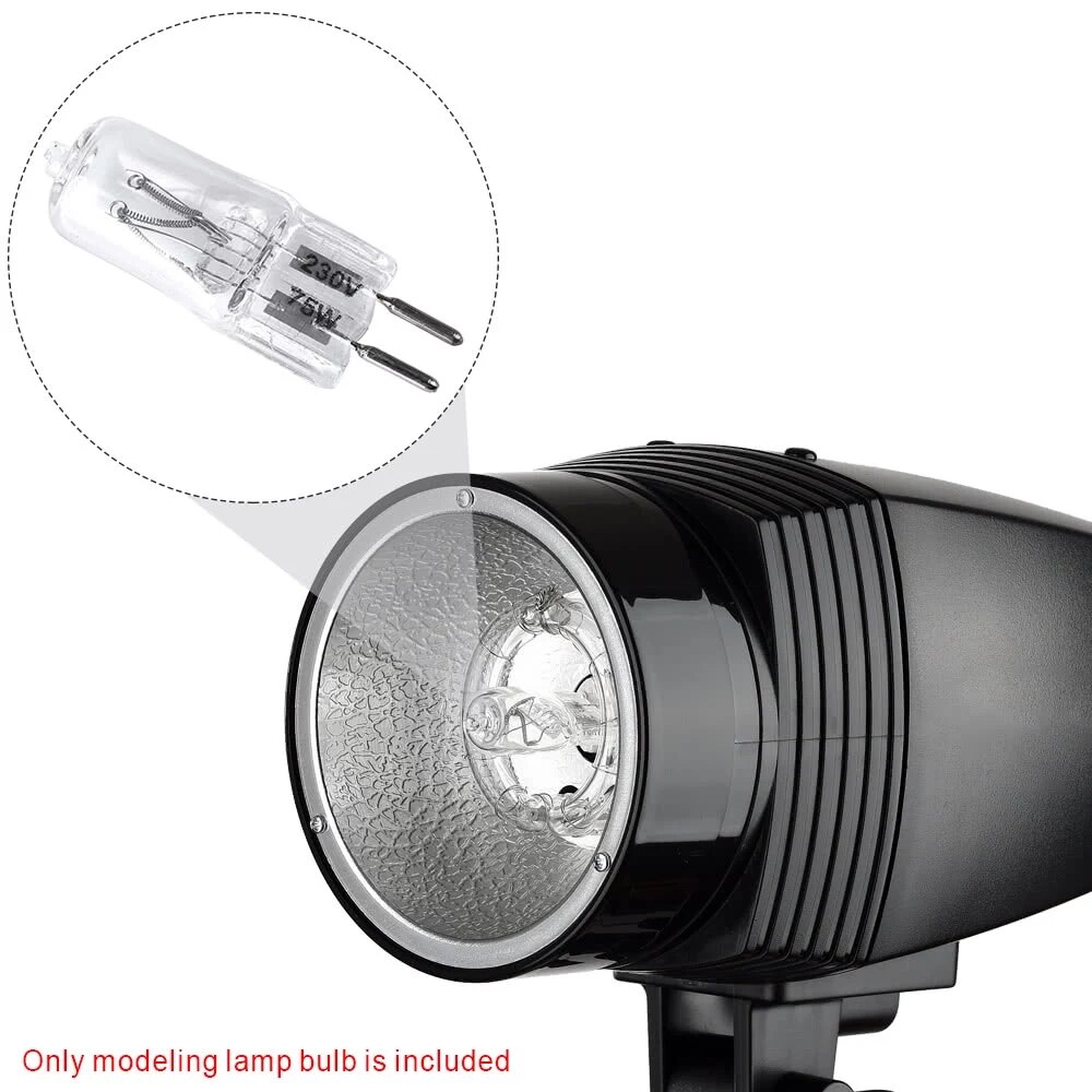 Godox 75W 230V Foto Studio Modeling Lamp voor Compacte Studio Flash Strobe Light Speedlite K-180A, 250DI, 300Di