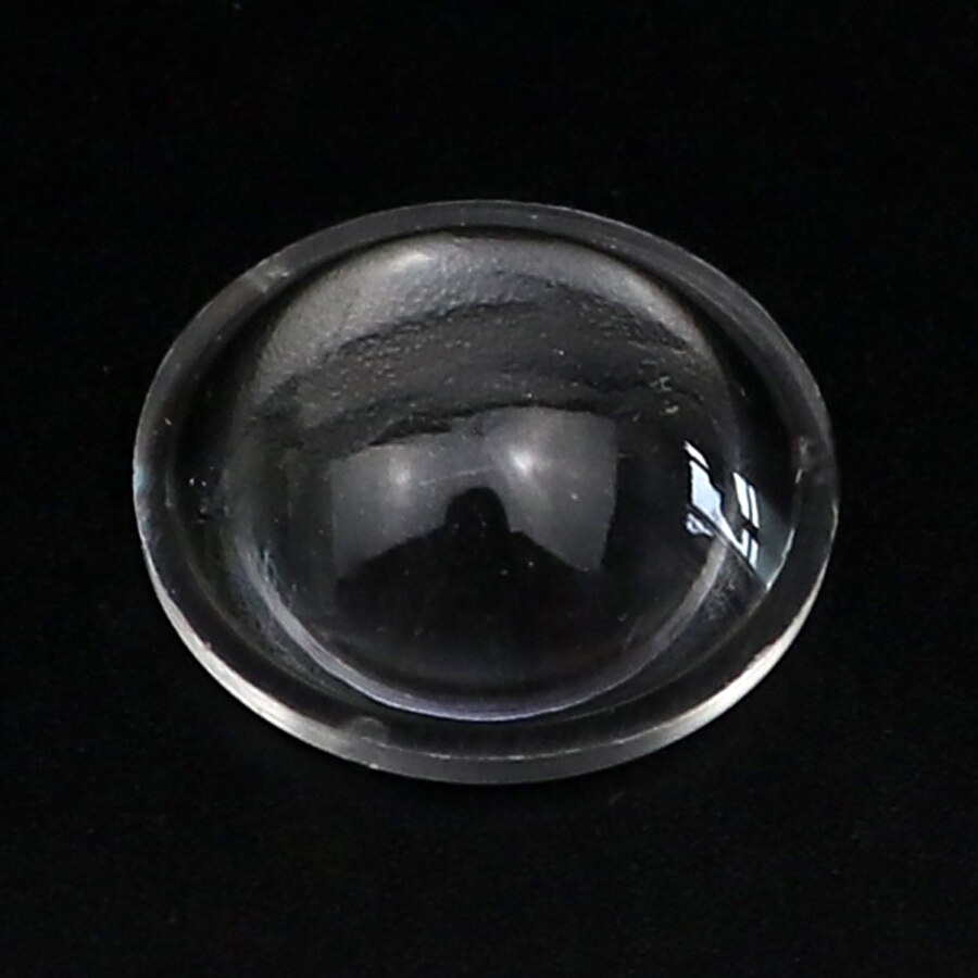 Diameter 23mm perler / glat / frostet / stribe overflade optisk pmma plano konveks linse akryl led lommelygte linser reflektor