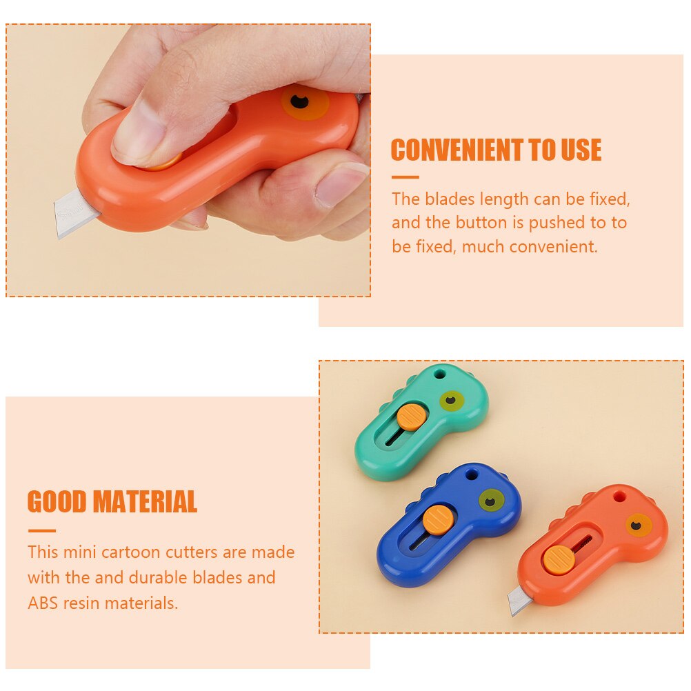 6Pcs Multi-function Box Cutters Adorable Box Openers Household Craft Cutters Craft Accessory