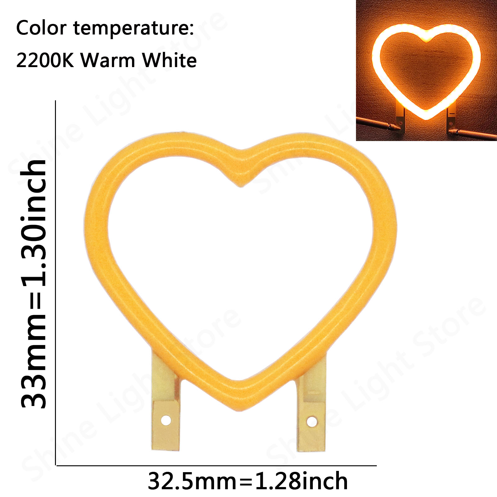 Velas LED COB Micro Flash Edison 3V LED diodo de filamento de Color de cumpleaños decoración de letras de amor accesorios de bombilla DIY: Negro