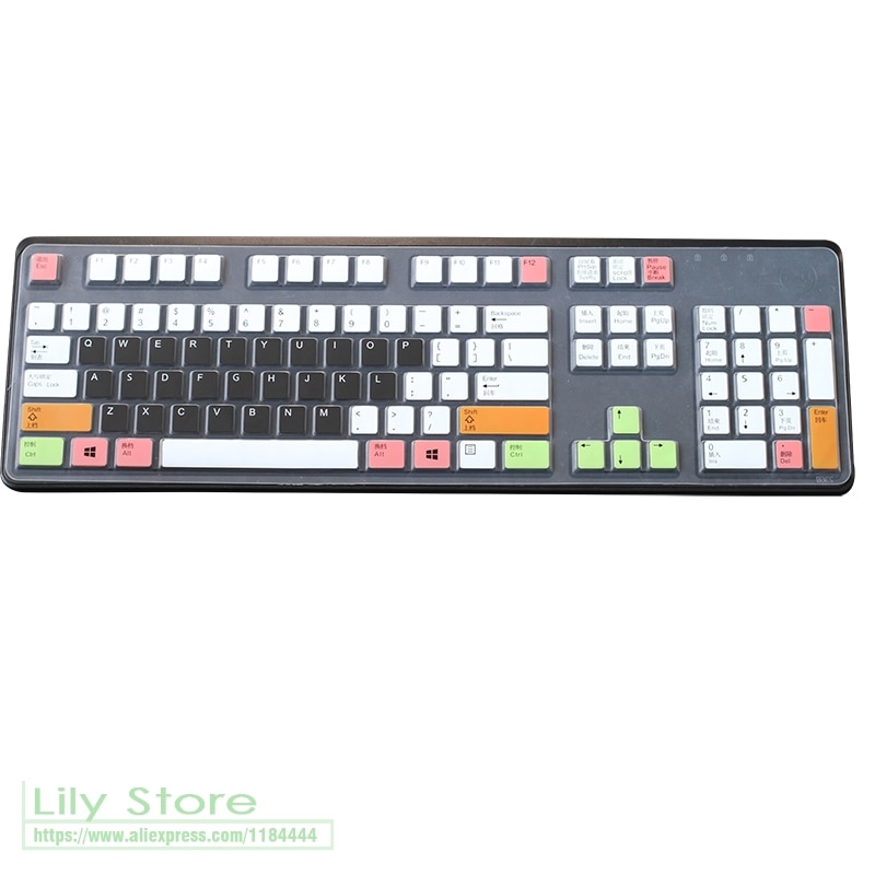 Pour Dell KB212-B KB4021 SK-8120 ordinateur de bureau ordinateur d'affaires tout-en-un PC clavier couverture protecteur ordinateur de bureau film