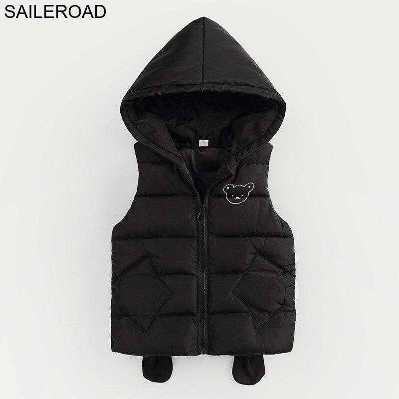 SAILEROAD Chaleco sin mangas para recién nacidos Chaleco sin mangas para bebés de 2-7 años Invierno Niños Otoño Chaquetas sin mangas para niñas Chaleco