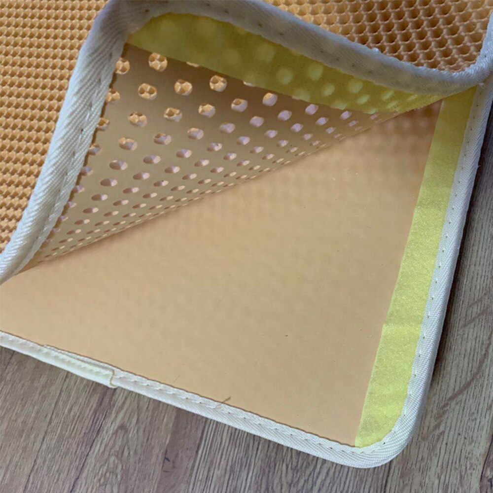 Katzenstreu Tablett matt Wasserdicht EVA Doppel Schicht Katze Selbst Reinigung Sandkasten Pad nicht Unterhose Haustier Wurf Kasten matt Für katze Wc