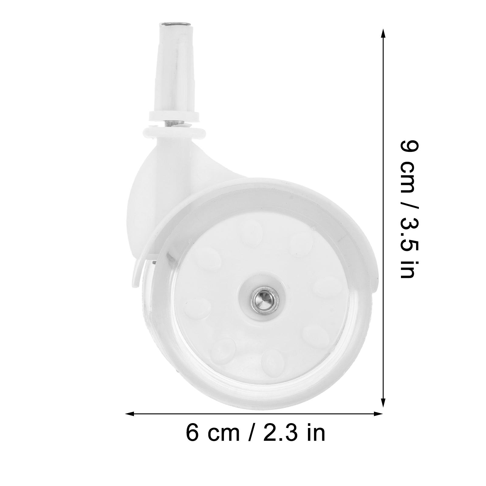 Ruedas de repuesto para andador de bebé, ruedas resistentes para muebles, carrito rodante, carritos, compatibilidad Universal, , 4 Uds.