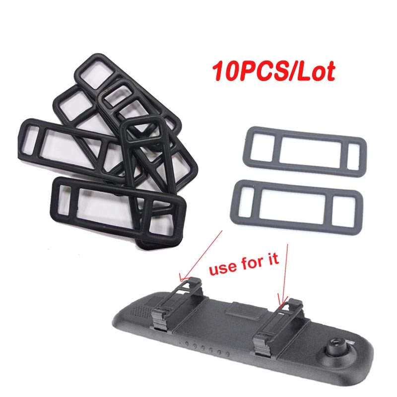 Hotsale 10pcs/lot Car Tachograph Fix Bandage Rearview Mirror Bracket for DVR Support Rubber Tape DV Camera Mount Holder FreeShip