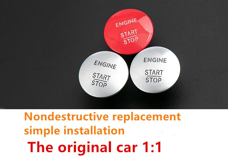5x start-stop-drukknop motorcontactschakelaar voor mercedes-benz  w204 w205 w212 w164 w166 w221