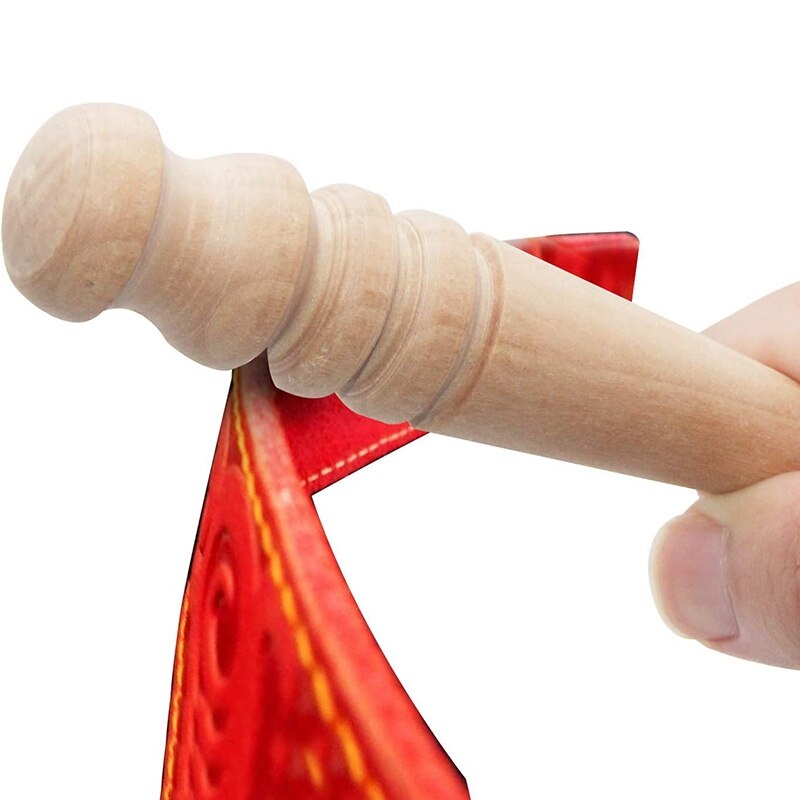 TuToy Leder-Punch Werkzeug Halbrund – V-Form Stempel In 8 Größen (10-45mm) Für Gürtel & Taschen