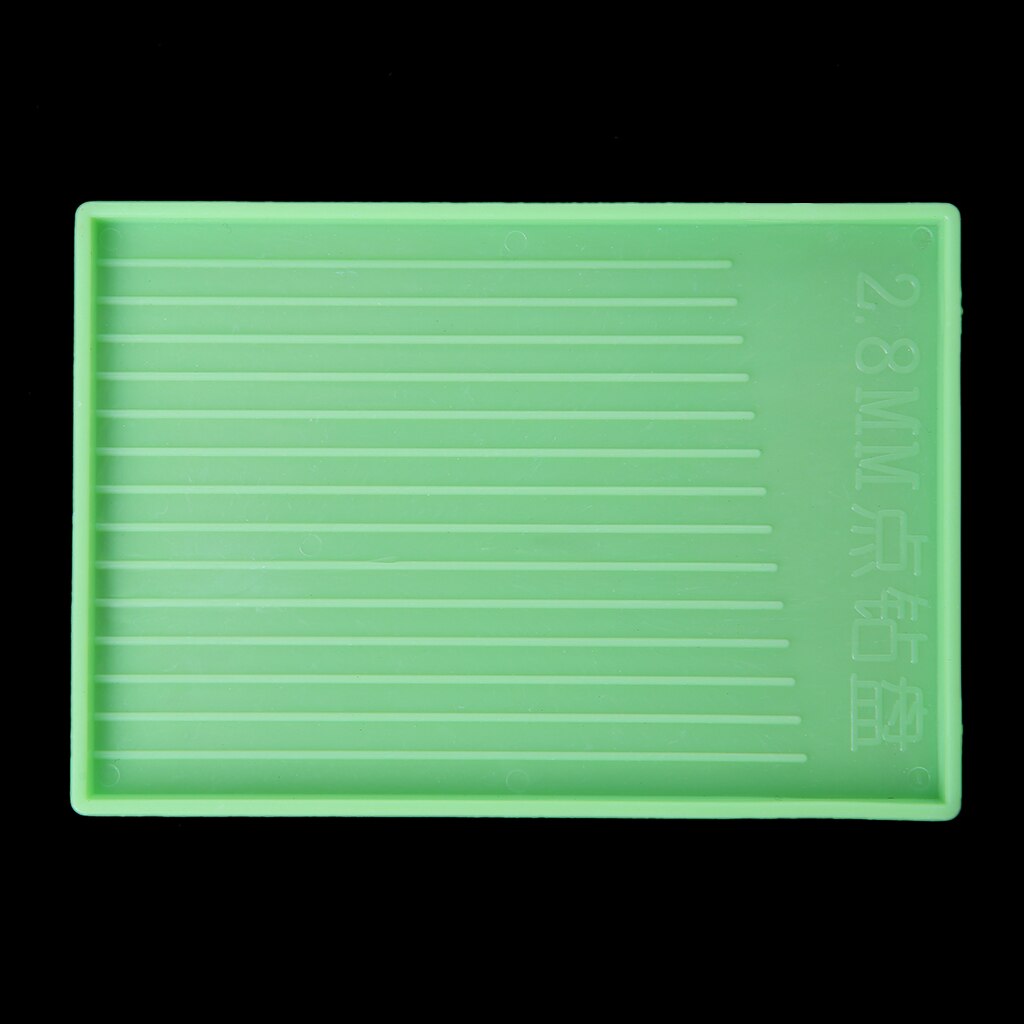 5Pcs DIY 5D Diamond Painting Rhinestone Plate Tray Embroidery Cross Stitch Tools