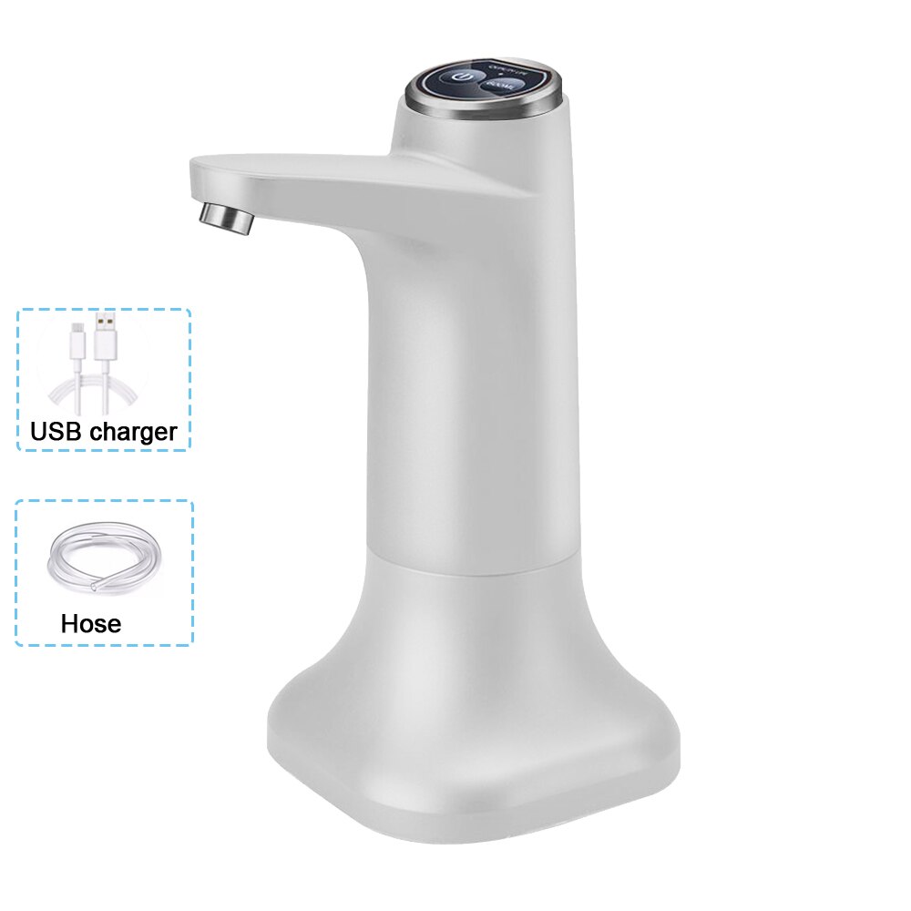 Water Bottle Pump Electric Water Dispenser Wireless Portable Electric Automatic Water Pump Bucket Bottle Dispenser: G362869