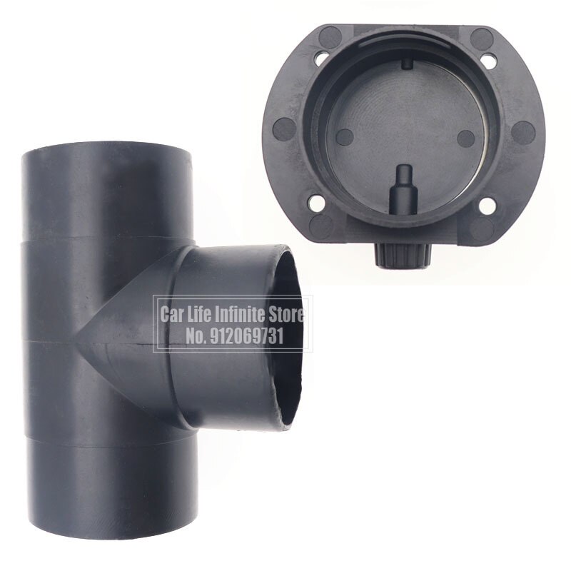 Air Vent Ducting T Stuk 60Mm Elleboog Pijp Uitlaat Uitlaat Connector Joiner Voor Webasto Eberspaecher Diesel Standkachel