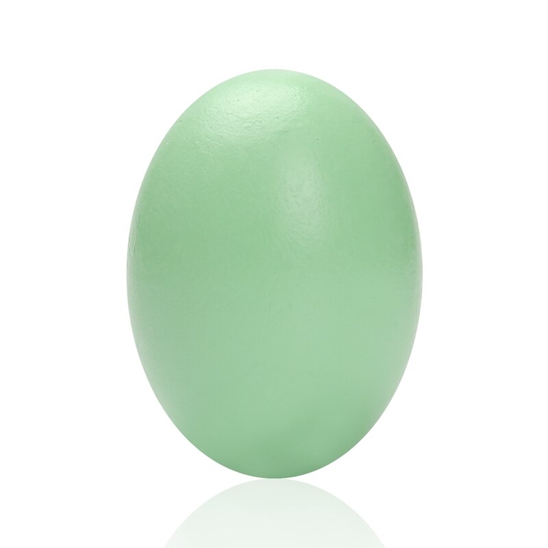 Bunte ostereier aus holz, naturgetreue holzimitation, osterdekorationen zum selberbasteln für freundlicher, osterparty: Grün