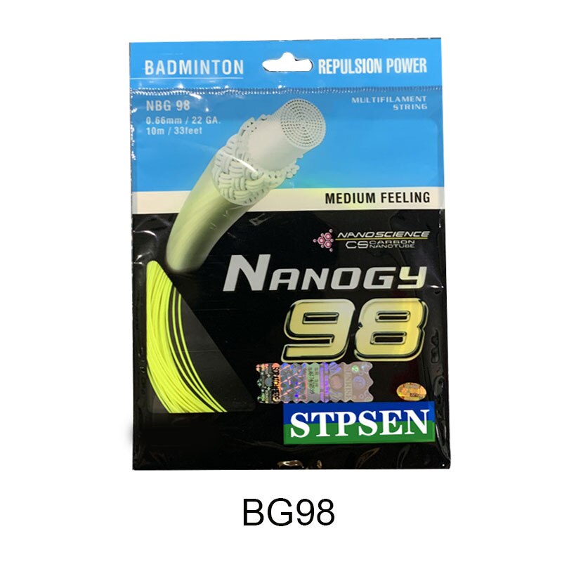 Badminton Ausbildung Schläger Schnur Linie ND65 /95 Badminton Schläger Linie dauerhaft EDF88: BG98