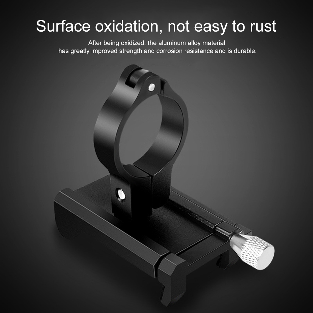 Support réglable de vélo en aluminium pour vélo et téléphone, pour GPS et Smartphone de G-81 à 3.5 pouces, Support réglable de fixation de vtt