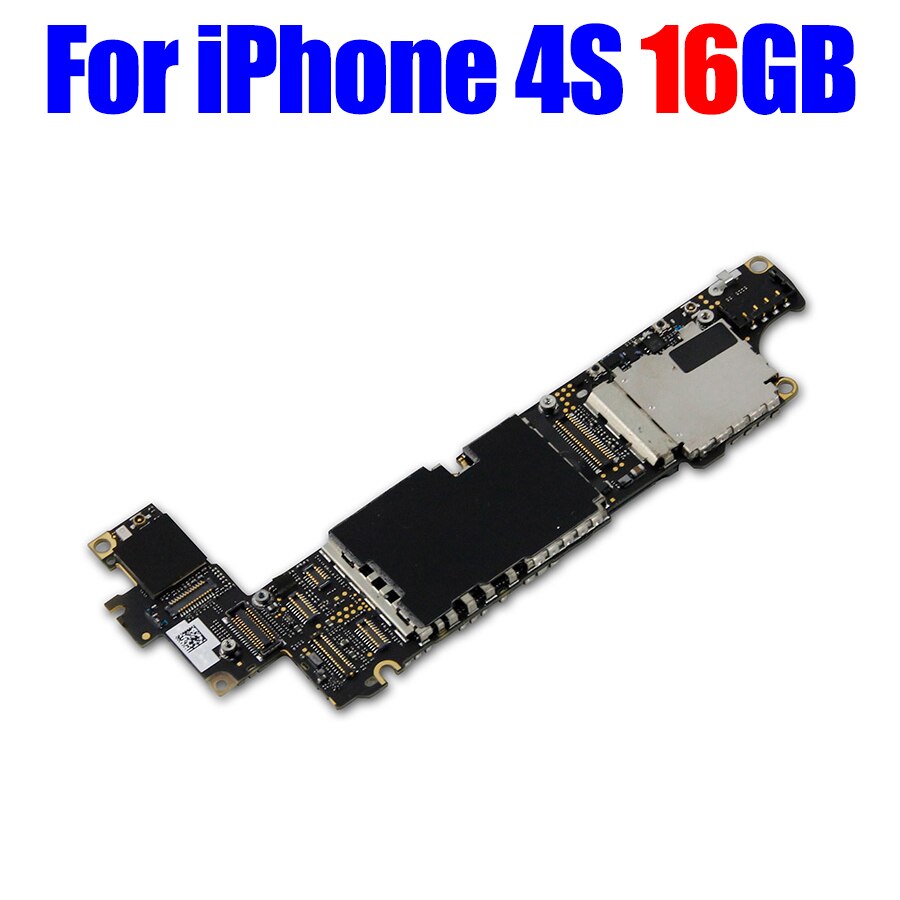 Originele Ontgrendeld Voor Iphone 4 4S 5 5C 5S 5SE Se Moederbord, demonteren Voor Iphone 5 5G Logic Board Met Ios Systeem: 4S 16GB