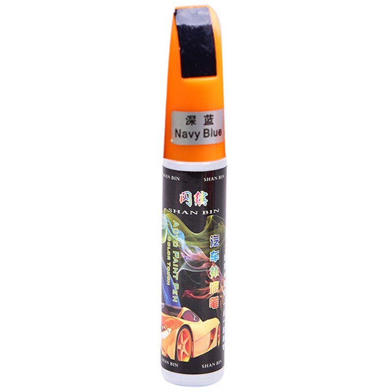 DIY Auto Paint Repair Pen Brush Black Car Body Repair Tool Car Clear Scratch Remover Touch Up Pens Car Paint Tool: Dark blue