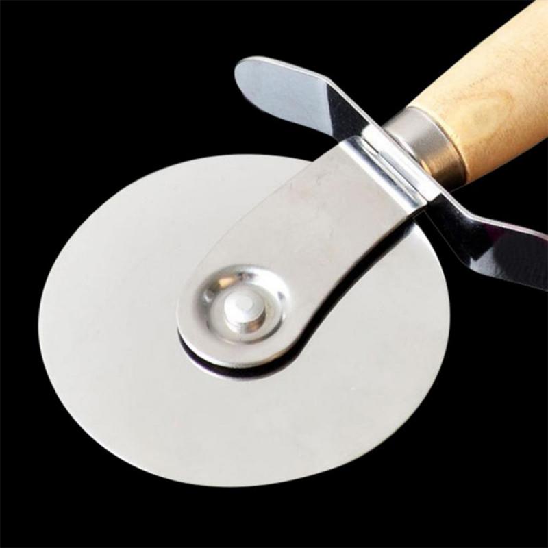 Runde Pizza Cutter Edelstahl Gebäck Pasta Teig küche Backen Werkzeuge