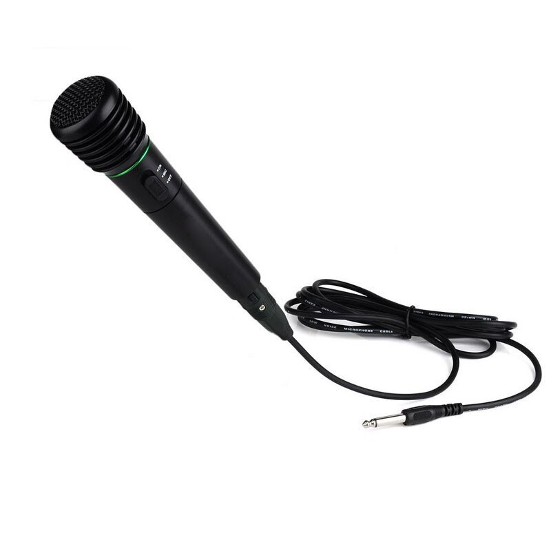 Handheld Microphone Wired Wireless 2in1 Microphone Receiver System Undirectional Mic for Speeches Karaoke Meeting Microphones 15