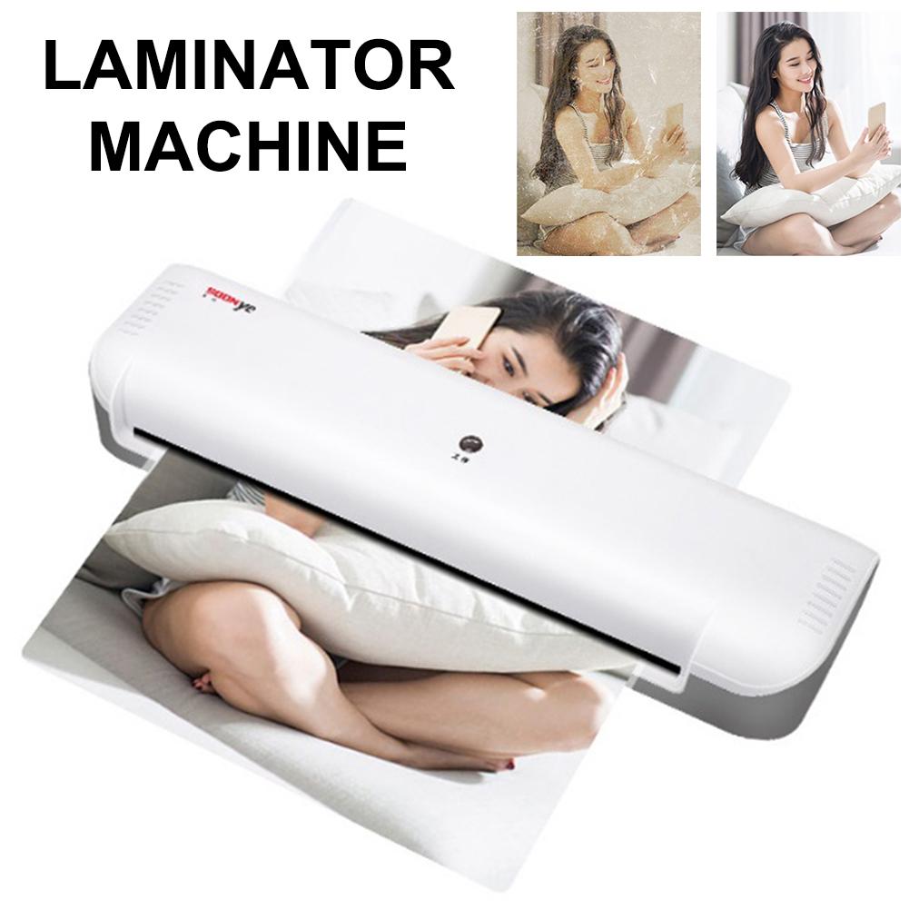 A4 Laminator Machine Portable Thermal Laminating Machine With 10 Pouches Fast Warm-up No Bubbles For Home Office School Use