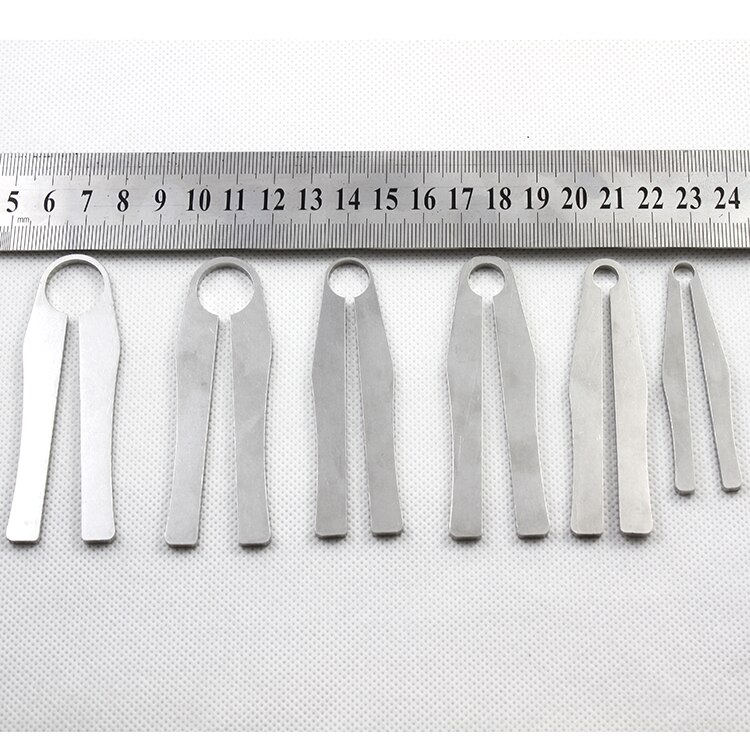 FITTEST – clé de serrage pour Leica M2 M3 M4 M5 M6 M7 MP, outil d'ouverture de caméra, outil de réparation d'objectif, Kit en Aluminium et acier inoxydable 6