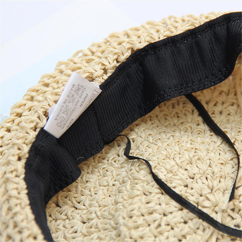 Handmade Women Berets French Female Straw Hats Girl Flat Cap Knit Black Beret For Woman Summer #L5