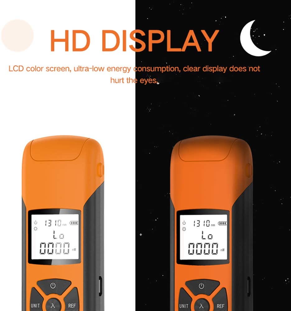 Optical Power Meter G10 High Precision Rechargeable Battery Fiber Optic Power Meter With Flash Light OPM