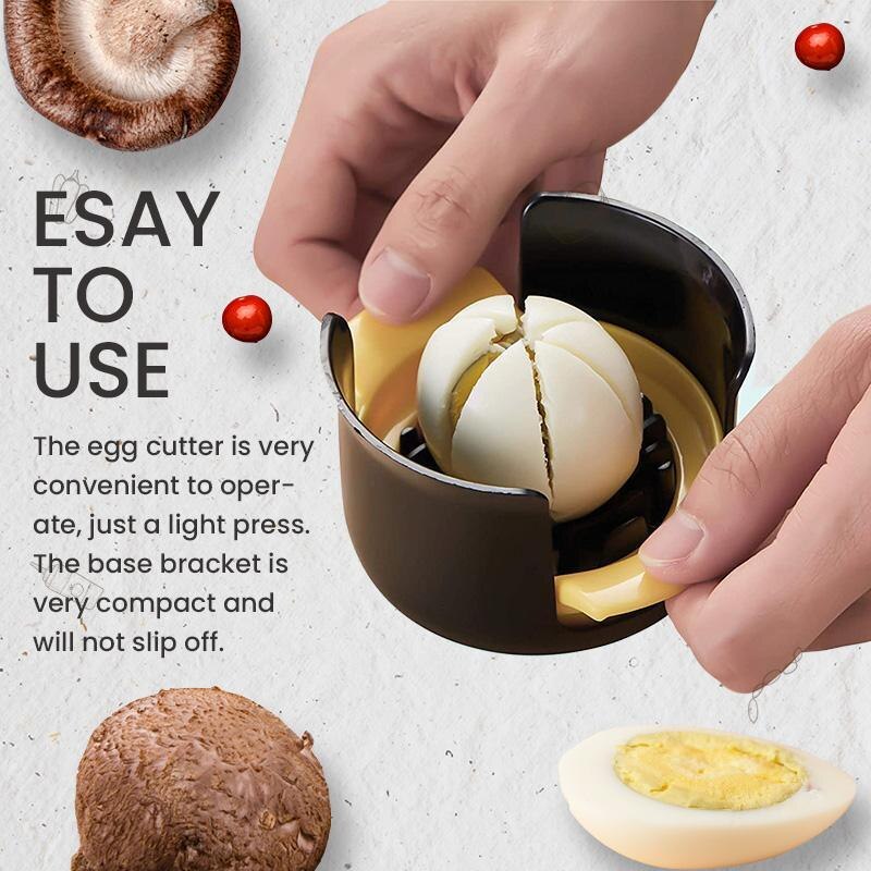 Multifunctional Egg CutterEgg Cutter Multi-Functional Egg Slicer 3in1 kitchen gadgets Household Kitchen Egg Tools Kitchen Gadget