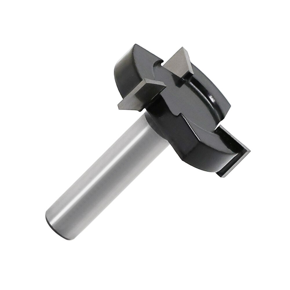 1/2 &quot;12Mm Frezen 3 Fluit T-Slot Frees Cnc Timmerwerk Houtbewerking Gereedschap Schaven Bit Voor hout 2 Inch Snijden Diameter