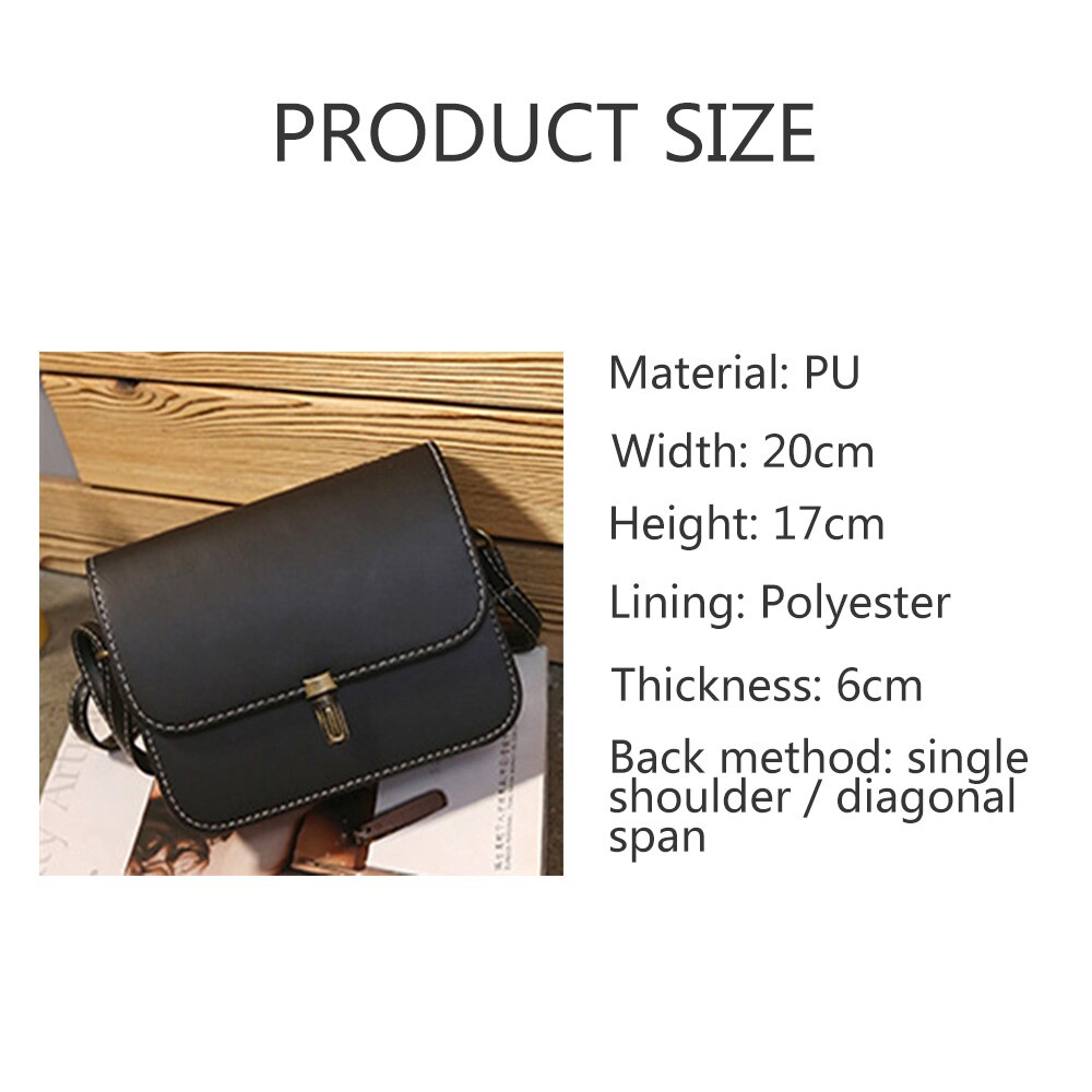 Women Small Square Bag Ladies Car Line Handbag Retro Shoulder Bags Messenger bag Mobile Phone Packet