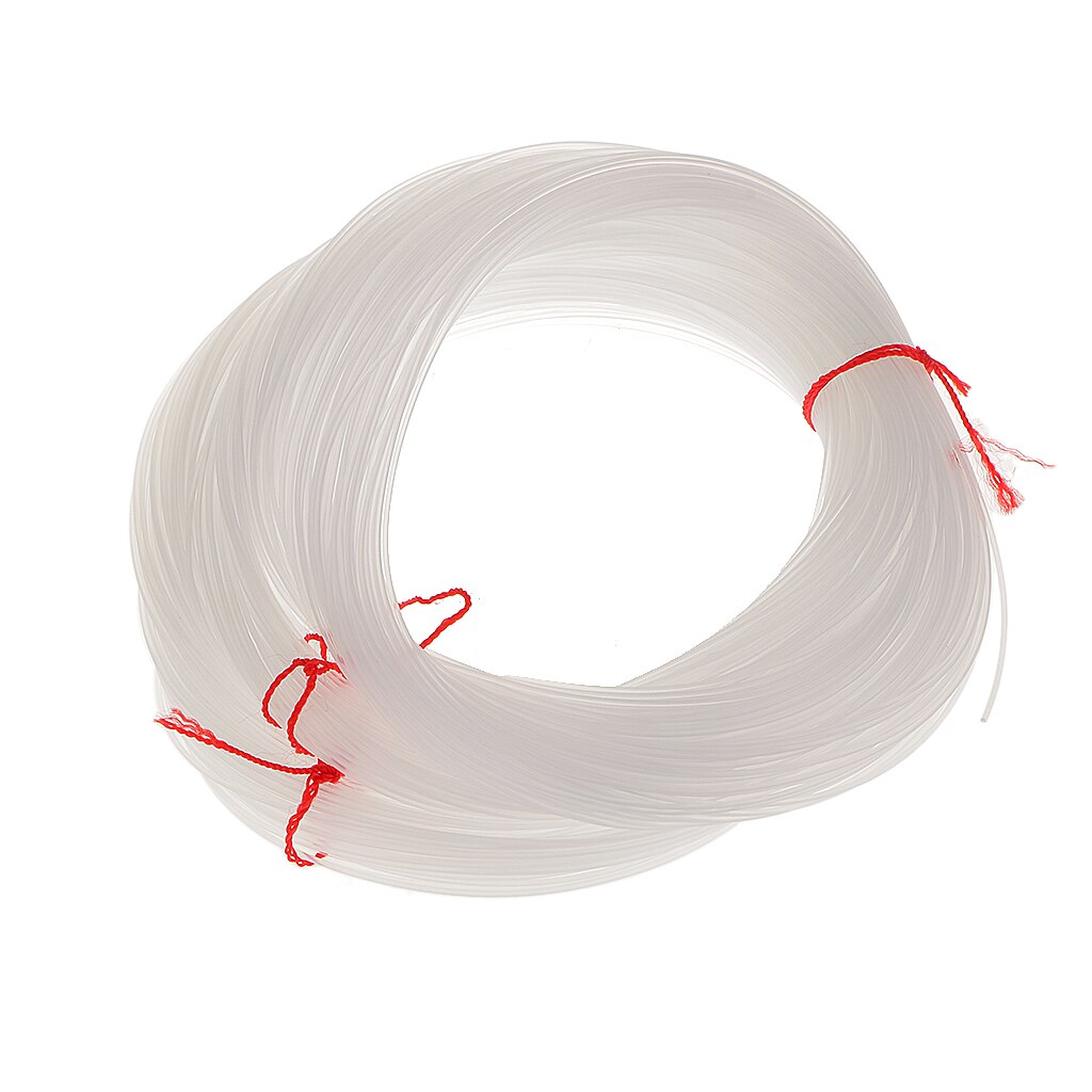 100 Meters Clear Nylon Fishing Lines String Thread 1mm Monofilament Illusion Cord Carp Fishing Tackles Accessories