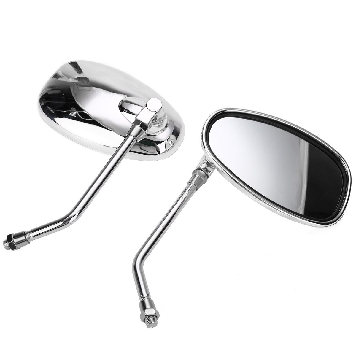 1 par bakspejle sidespejle krom aluminiumspindel til suzuki intruder volusia vs  vl 700 750 800 1400 1500