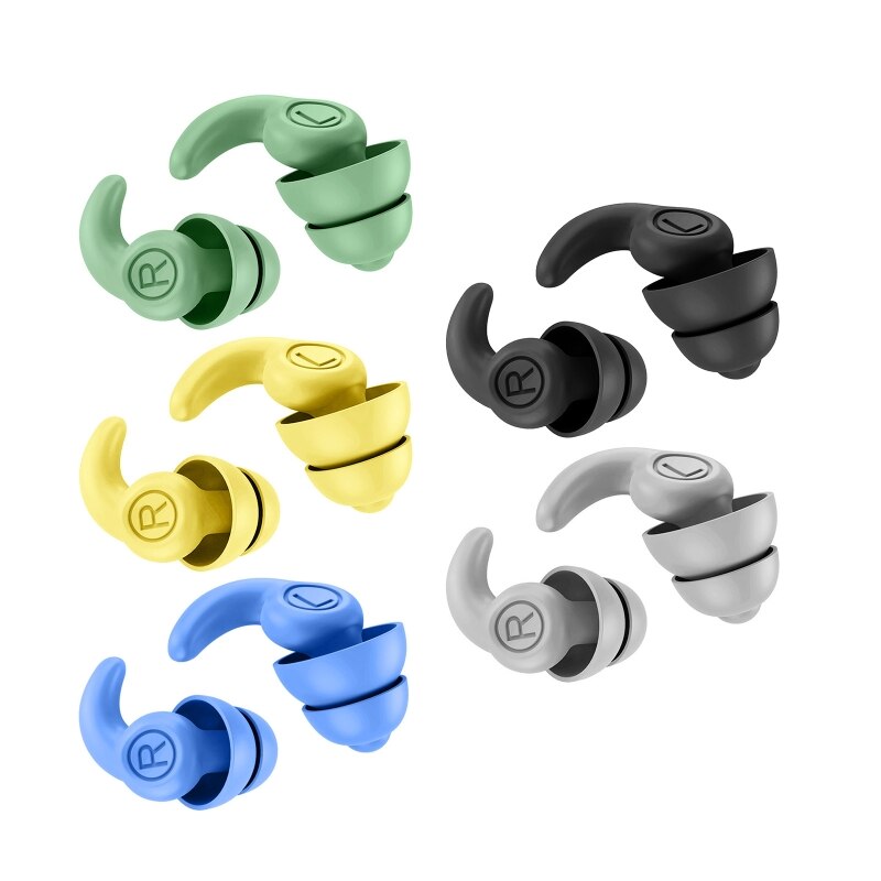 Ergonomic Soft Earbuds Fits the Ear Canal Effective Isolate the Noise