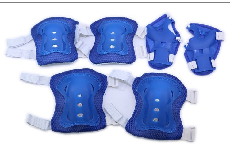 Protezioni per il polso del gomito del ginocchio da equitazione per motociclette 6 pezzi Set protezioni per gambe in scatola ad alta elasticità per alpinismo all'aperto per biciclette: Army Green