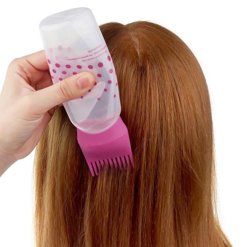 170 Ml Verven Shampoo Fles Plastic Afgestudeerd Haarverf Fles Hervulbare Salon Haar Verven Stomerij Flessen Styling Tool