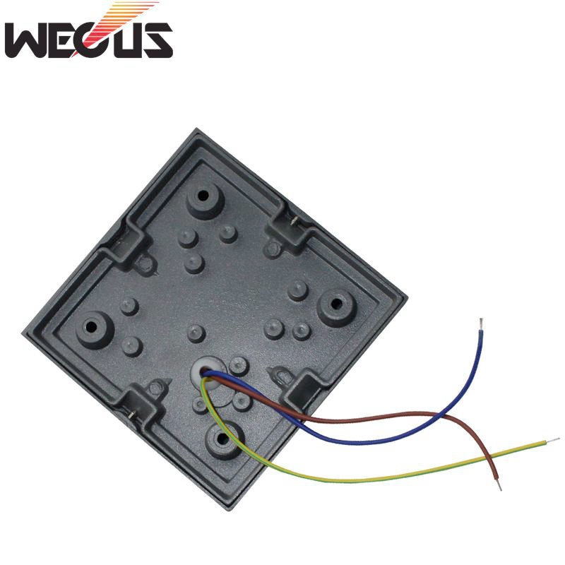 (Wecus) Led Waterdichte Wandlamp, Spuitgieten Outdoor Wandlamp, Engineering Verlichting Hek Tuin Countyard