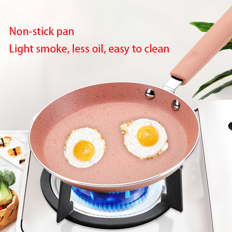 Non Stick Koekenpan Layer Cake Maken Pan Met Handvat Crêpe Pan Gebakken Biefstuk Voor Inductie Kookplaat Gas kachel Opening Fire