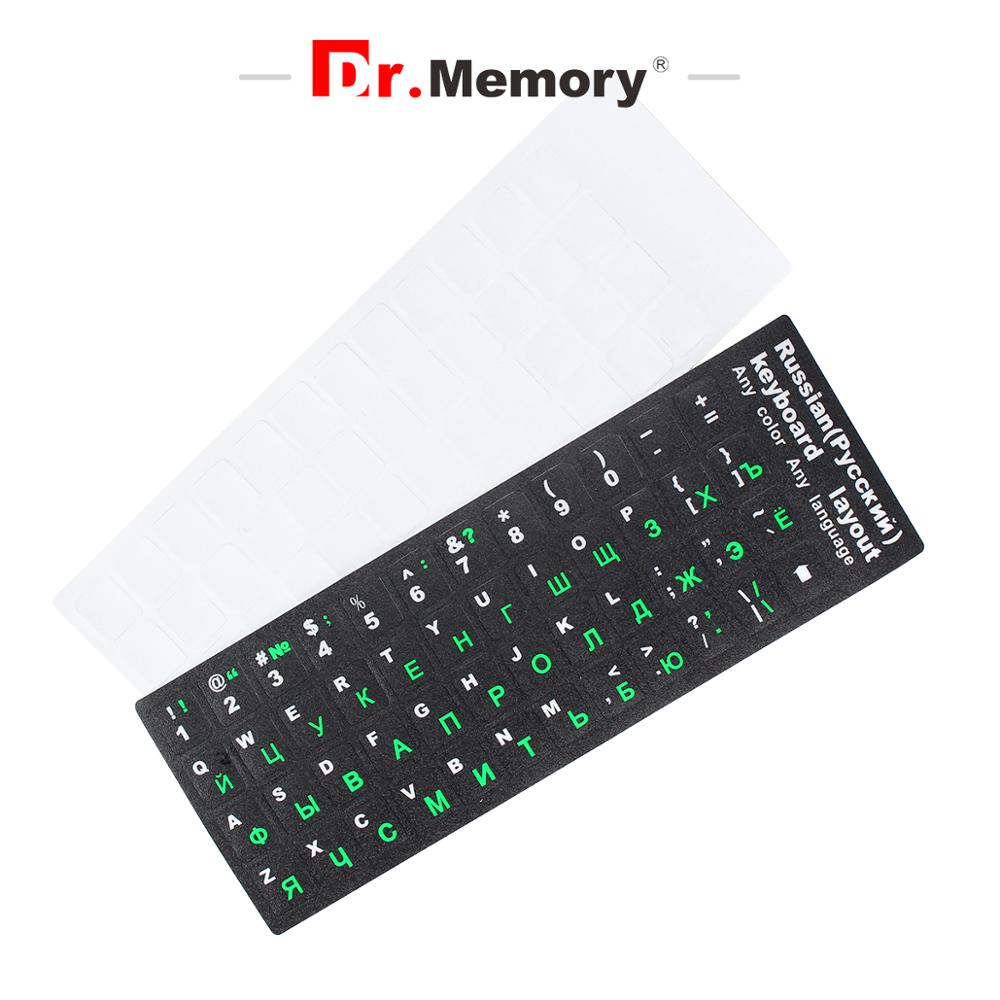 Keyboard Stickers Russian Spanish French Arabic Hebrew Portuguese Keyboard Stickers Layout Replacement Letters Sticker
