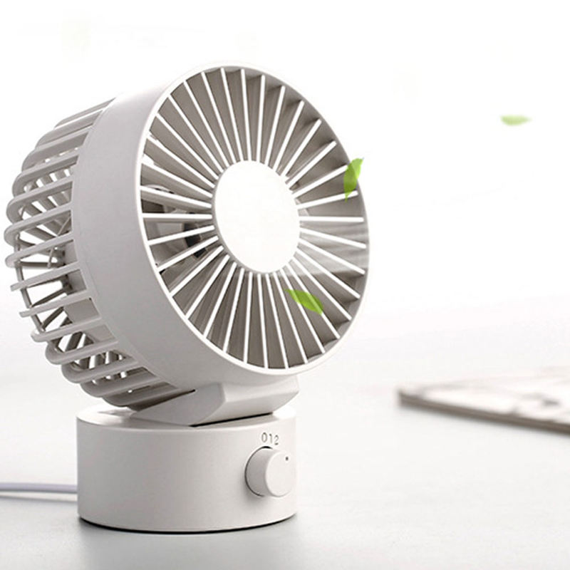 Mini-tischventilator, tragbar, leise, usb, elektrisch, oszillierender tischkühler, meistverkauft (pink)