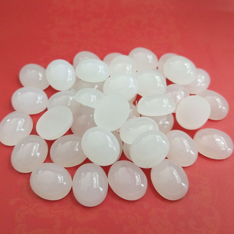 OneRain, , 1 Uds., , 8*10, óvalo, Jades de Hetian Natural, piedras preciosas sueltas, para fabricación de joyas DIY,