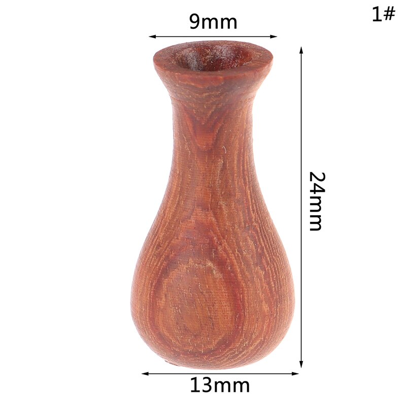 1:12 Dollhouse miniatura Vaso di Legno Modello di Casa di Bambola Accessori Decorativi Giocattolo: A