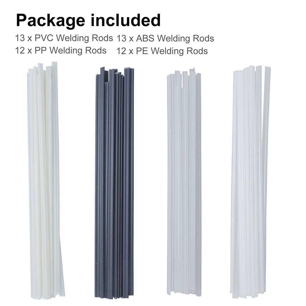50pcs Car Bumper Plastic Welding Rod Multipurpose Accessories Tasteless Practical Easy Apply DIY 7.9inch Soldering Sticks