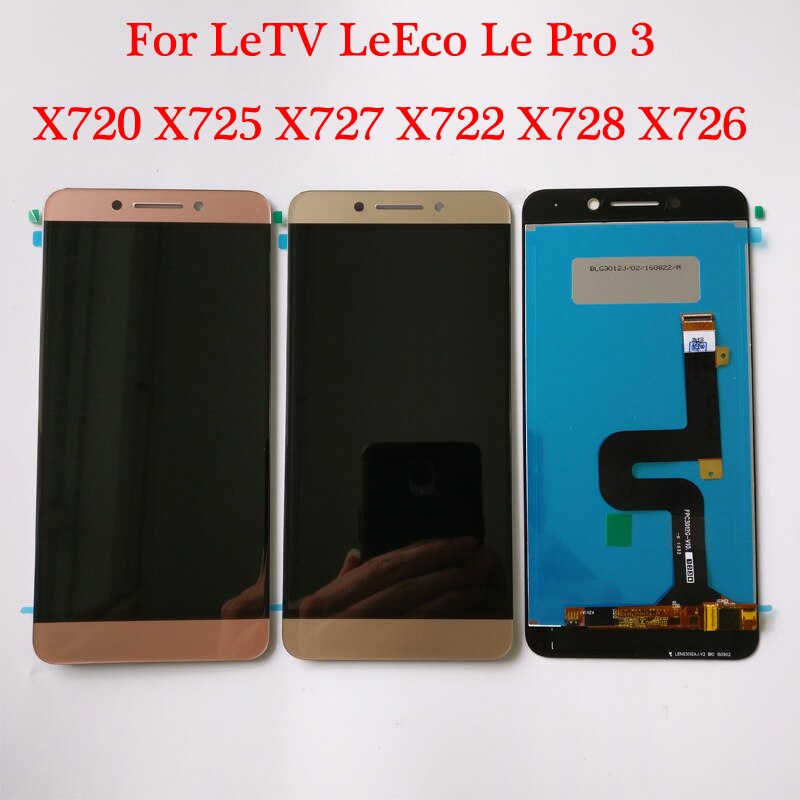 Original LCD Display + Touch Screen Digitizer Assembly For LeTV LeEco Le Pro3 Pro 3 X720 X725 X727 X722 X728 x726