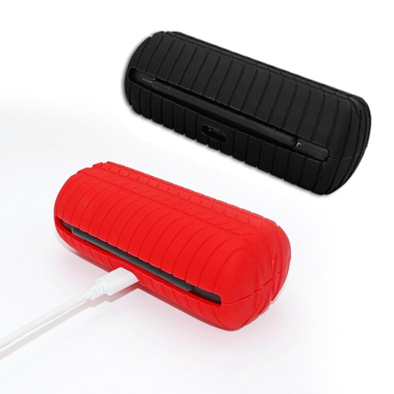 2x Housse de Protection en Silicone pour BOSE SoundSport Free - Rouge & Noir